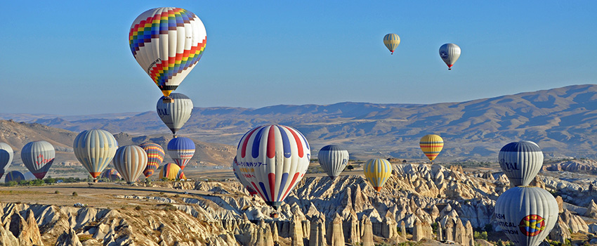 hot air ballooning cappadocia
